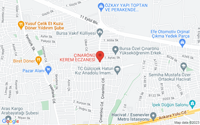 Çınarönü Kerem Eczanesi